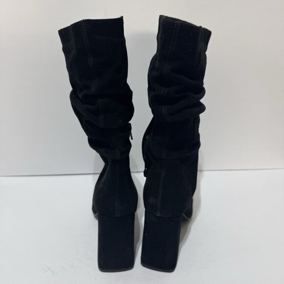 Steve Madden Womens Malaga Womens Black Suede Size 9 M - Picture 4 of 6